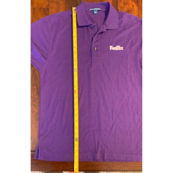 FedEx Purple Polo Delivery Employee Uniform Mens XS - Picture 6 of 7